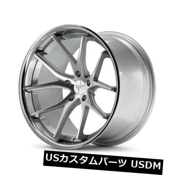 ホイール 4本セット 19x9.5 / 10.5 Ferrada FR2 5x120 +20/25 Machine Silver / Chrの通販は 587,400円
