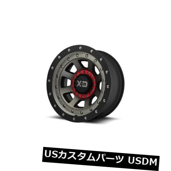 ホイール 4本セット 20x12 XDシリーズBY KMCリムFMJ 8x165.1 ET-44ブラックW /ダークティントリム（4個セットの通販は