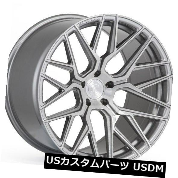 ホイール 4本セット 20x10 / 11 Rohana RFX10 5x112 +33/35ブラッシュドチタンホイール（4個セット）  2の通販は
