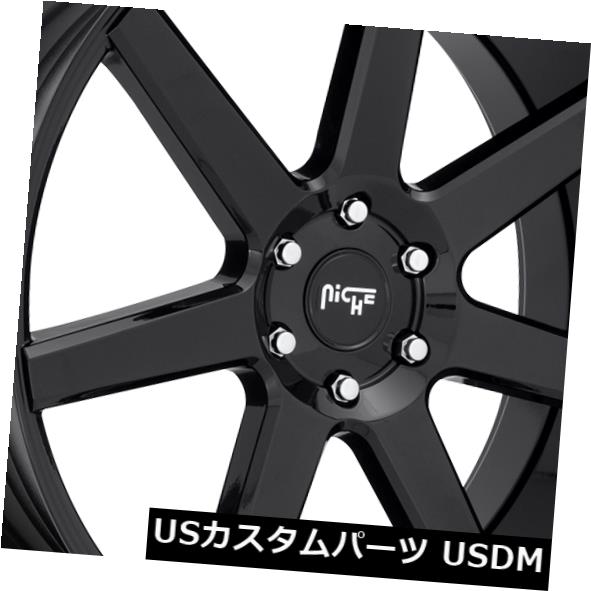 ホイール 4本セット 24x10ニッチホイールM230フューチャー6x139.7 ET30ブラックホイール（4個セット）  24x10 Niの通販は