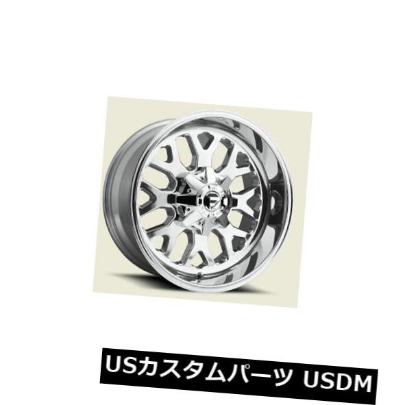 ホイール 4本セット 20x12フューエルD586 5x4.5 / 5.0 ET-43ポリッシュリム（4個セット）  20x12 FUEL の通販は