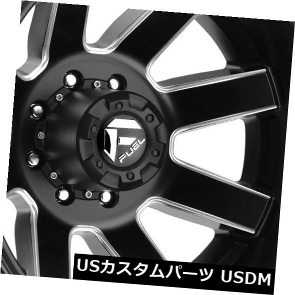 ホイール 4本セット Fuel Maverick D538 20x8.25 8x200 ET-201ブラック/ミルドリム（4個セット）  Fの通販は