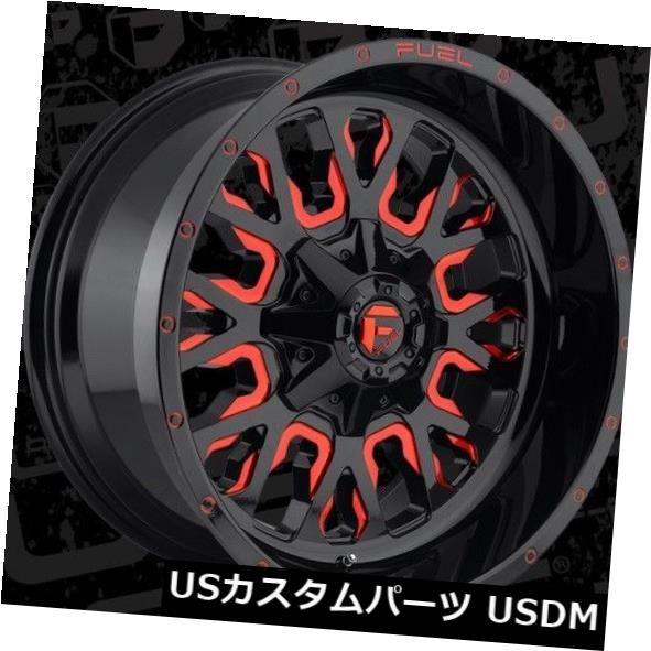 ホイール 4本セット 22x12フューエルD612 8x170 ET-44グロスレッドホイール（4個セット）  22x12 FUEL D61の通販は 587,400円