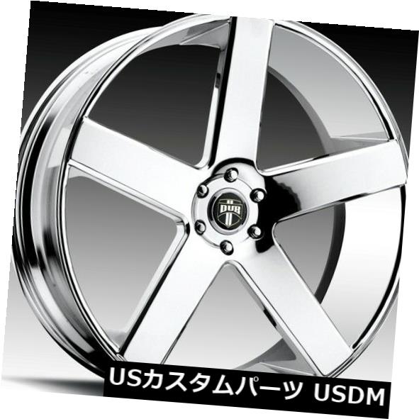 ホイール 4本セット 22x8.5ダブバラーS115 5x4.5 ET38クロームホイール（4個セット） 22x8.5 Dub Balleの通販は
