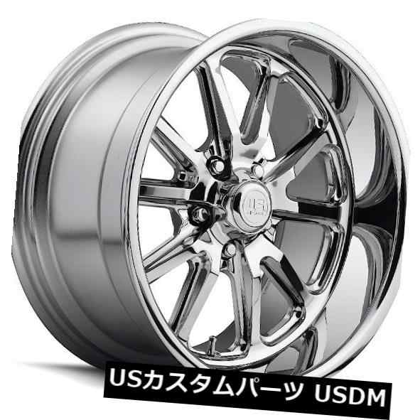 ホイール 4本セット 22x9 Us Mag Rambler U110 5x5.0 ET1クローム