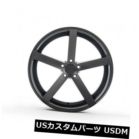ホイール 4本セット 20X9 / 20x11 Rohana RC22 5X114mm +15/28マットグラファイトホイール（4個セット）の通販は