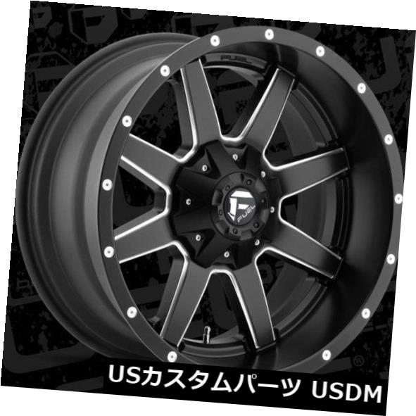 ホイール 4本セット Fuel Maverick D538 24x10 6x135 / 6x5.5 ET1 Golss Black / Miの通販は