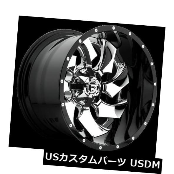 ホイール 4本セット Fuel Cleaver 20x12 8x6.5 ET-44クロームホイール（4個セット）  Fuel Cleaverの通販は