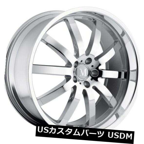 ホイール 4本セット 20x8.5 Mandrus Wilhelm 5x112リム+32クロームホイール（4個セット）  20x8.5 Maの通販は 312,444円