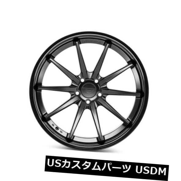 ホイール 4本セット 20x10.5 Ferrada FR4 5x108 +38マットブラック/グロスブラックリップホイール（4個セット） の通販は