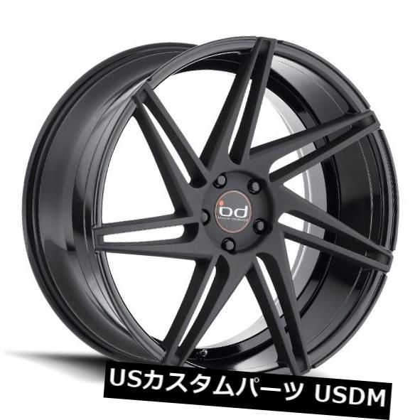 ホイール 4本セット 22x10.5 Blaque Diamond BD-1 5x112 et42 2トーンブラックホイール（4個セット） の通販は