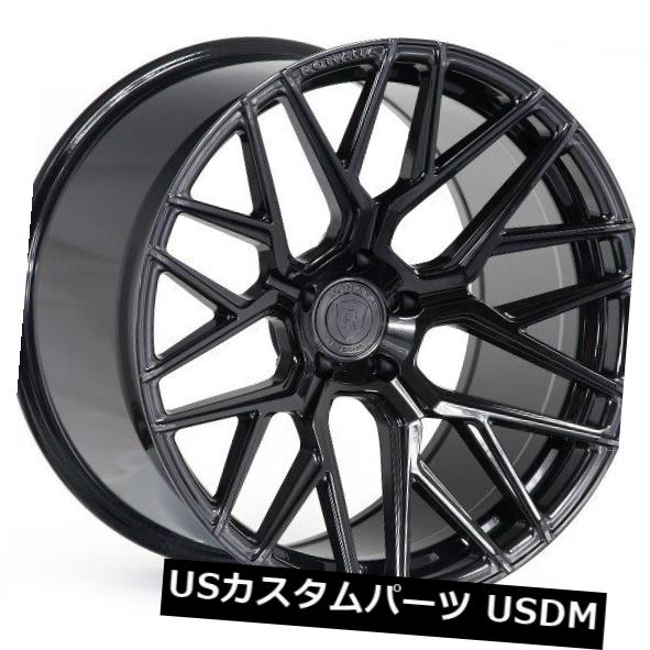 ホイール 4本セット 21x9 Rohana RFX10 5x130 +42グロスブラックホイール(4個セット) 21x9 Rohana の通販は