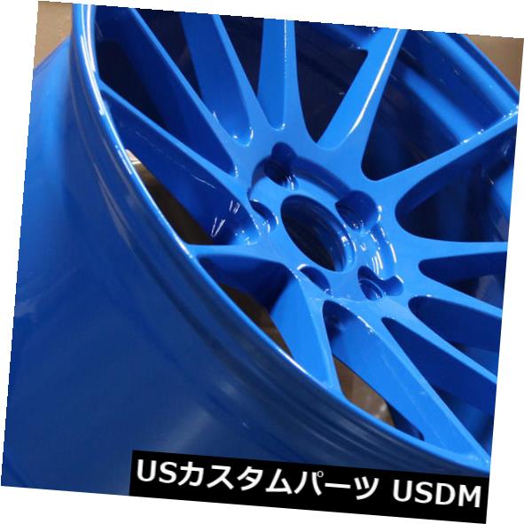 ホイール 4本セット グラウンドフォースGF6 20x10.5 5x120.7ブルーホイール（4個セット）  Ground Force GFの通販は 251,856円