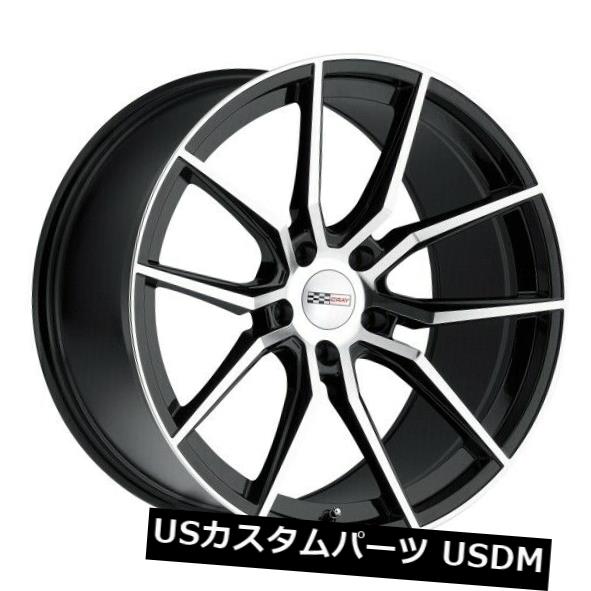 ホイール 4本セット 20x10.5 Cray Spider 5x120.65リム+65ブラックホイール（4個セット）  20x10.5 Cの通販は