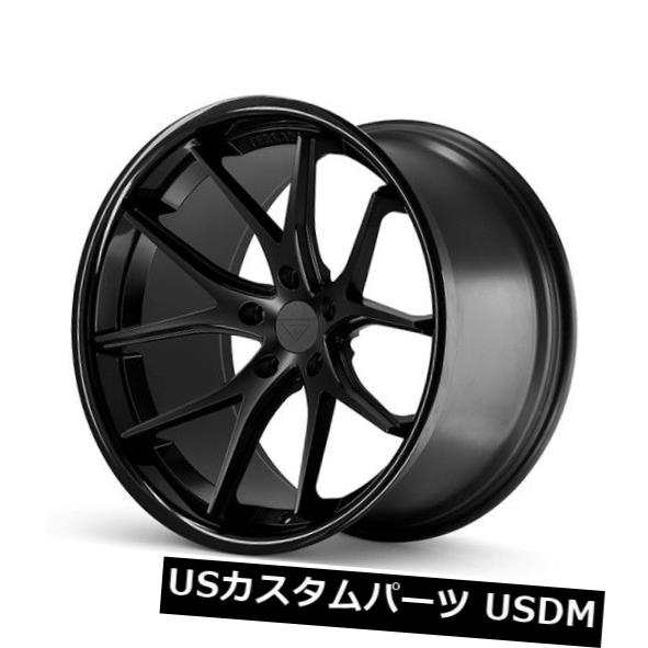 ホイール 4本セット 19x10.5 Ferrada FR2 5x112 +25マットブラック