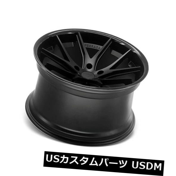 ホイール 4本セット 19x10.5 Ferrada FR2 5x112 +25マットブラック