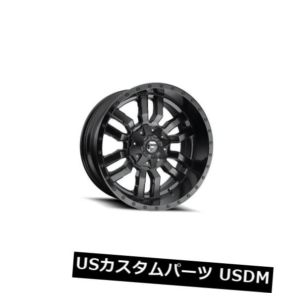 ホイール 4本セット 24x12フューエルD596 8x170 ET-44グロスマットブラックホイール（4個セット）  24x12 FUELの通販はホイール