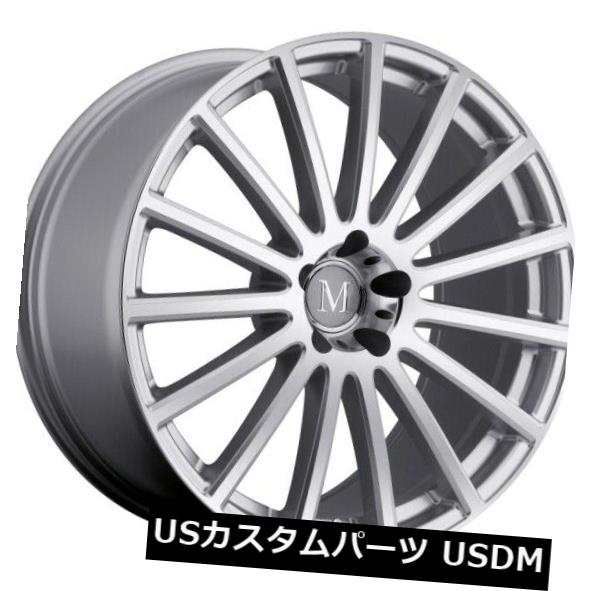 ホイール 4本セット 20x8.5 Mandrus Rotec 5x112リム+25シルバーホイール（4個セット）  20x8.5 Mandの通販は