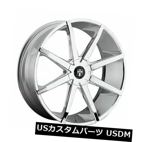 ホイール 4本セット 22x9.5ダブS201プッシュ6x135 / 6x139.7 ET25クロームリム（4個セット） 22x9.5 Dの通販は