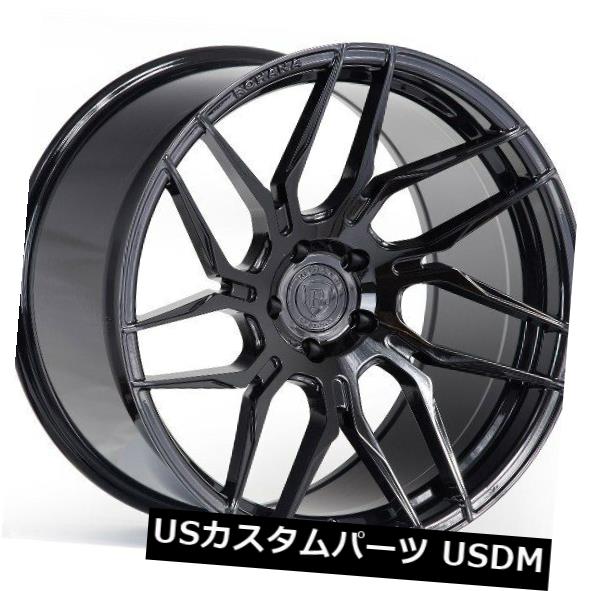 ホイール 4本セット 20x9 / 11 Rohana RFX7 5x112 +25/30グロスブラックホイール（4個セット）  20x9/の通販は 298,782円