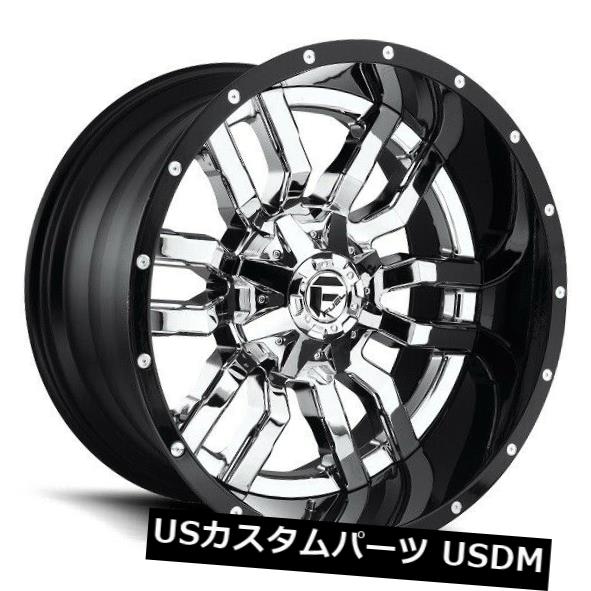 ホイール 4本セット 22x12フューエルD270 5x5.5 / 150 ET-44クロームホイール（4個セット）  22x12 FUELの通販は 373,032円
