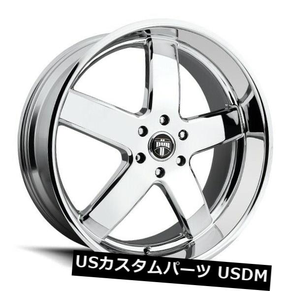 ホイール 4本セット 24x10ダブS222ビッグバラー5x139.7 ET25クロームリム（4個セット）  24x10 Dub S222 の通販は