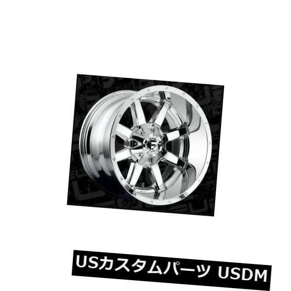 ホイール 4本セット 22x12フューエルD536 8x6.5 ET-44クロームホイール（4個セット）  22x12 FUEL D536 の通販は