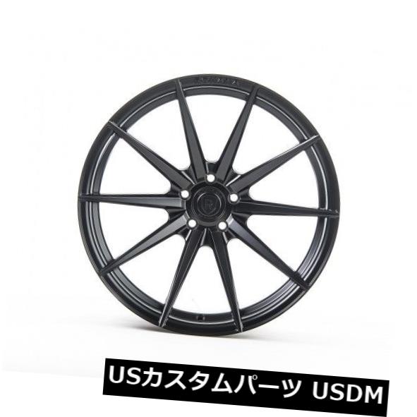 ホイール 4本セット Rohana RF1 20x10 5x112 et33マットブラックホイールリム（4個セット）  Rohana RF1の通販は