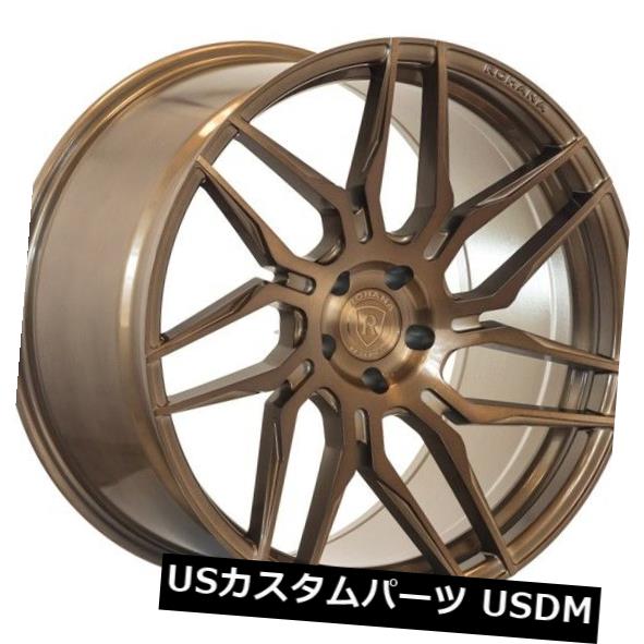 ホイール 4本セット 20x9 Rohana RFX7 5x112 +25ブラッシュドブロンズホイール（4個セット）  20x9 Rohanの通販は 673,200円