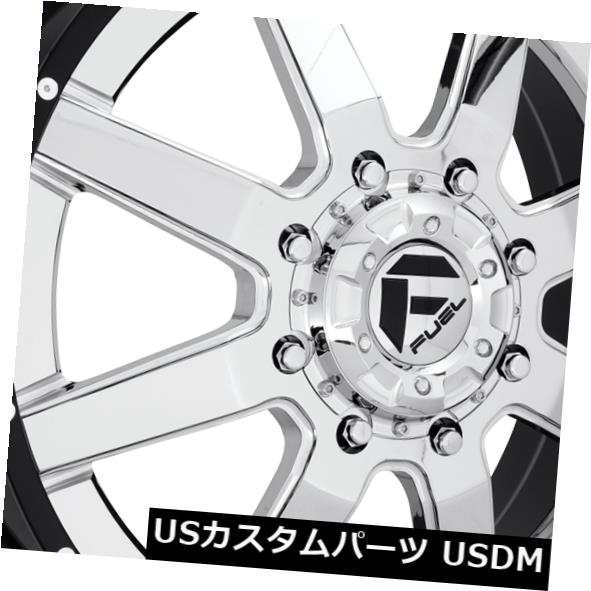 ホイール 4本セット 22x12燃料D260 Maverick 8x180 ET-44クロムリム（4個セット）  22x12 Fuel D2の通販は