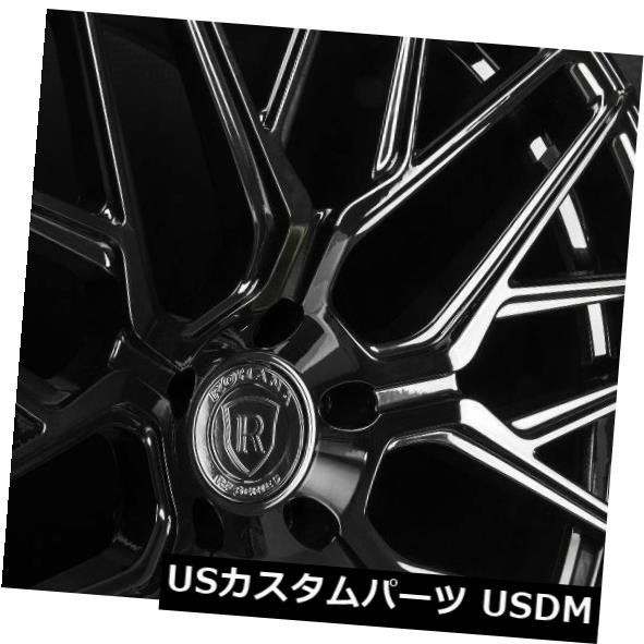 ホイール 4本セット 20x9 / 11 Rohana RFX10 5x120 +20/28グロスブラックホイール（4個セット）  20x9の通販は 298,782円