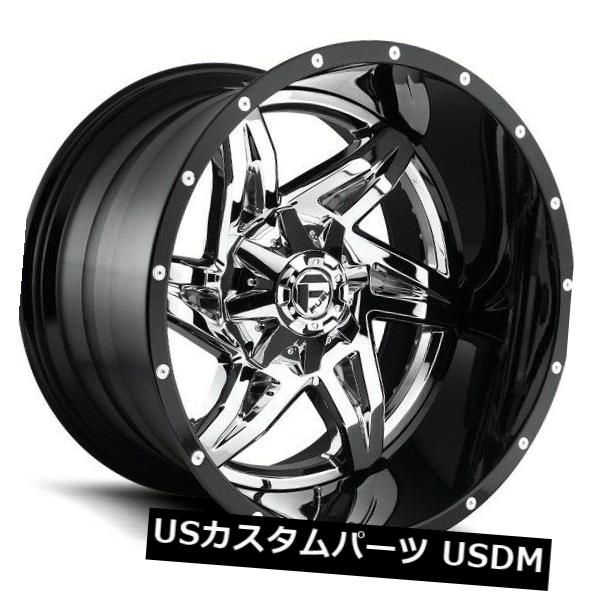 ホイール 4本セット 20x12フューエルD272 6x135 / 5.5 ET-43クロームホイール（4個セット）  20x12 FUELの通販は