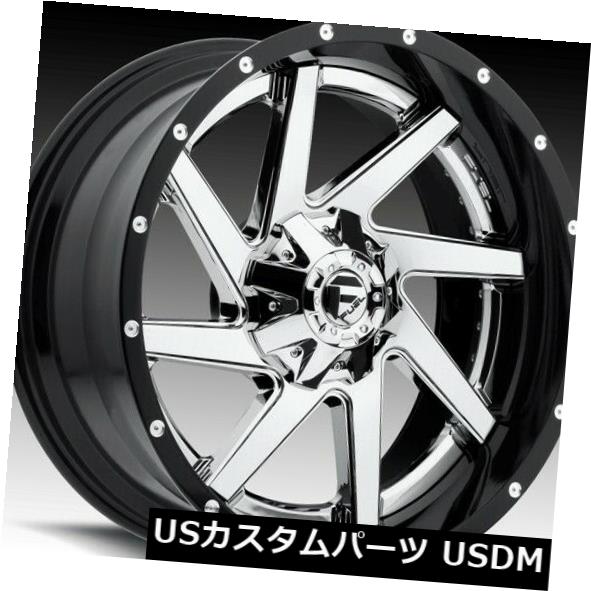 ホイール 4本セット Fuel Renegade D263 22x14 8x6.5 ET-70クロームホイールリム（4個セット）  Fuelの通販は