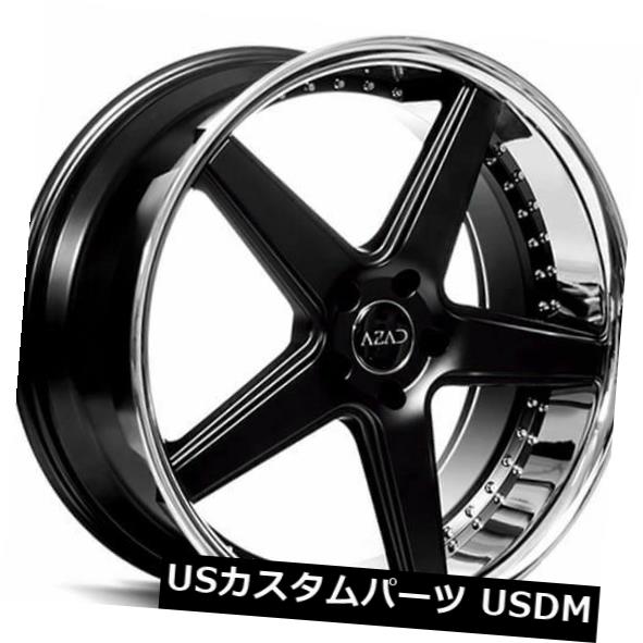 ホイール 4本セット 20 "スタガードアザドホイールAZ008グロスブラックCHリップリムフィットBMW M6グランドクーペ  20" Sの通販は
