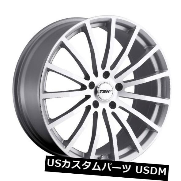 ホイール 4本セット 20x10 TSWマロリー5x114.3リム+40シルバーホイール（4個セット） 20x10 TSW Malloryの通販は