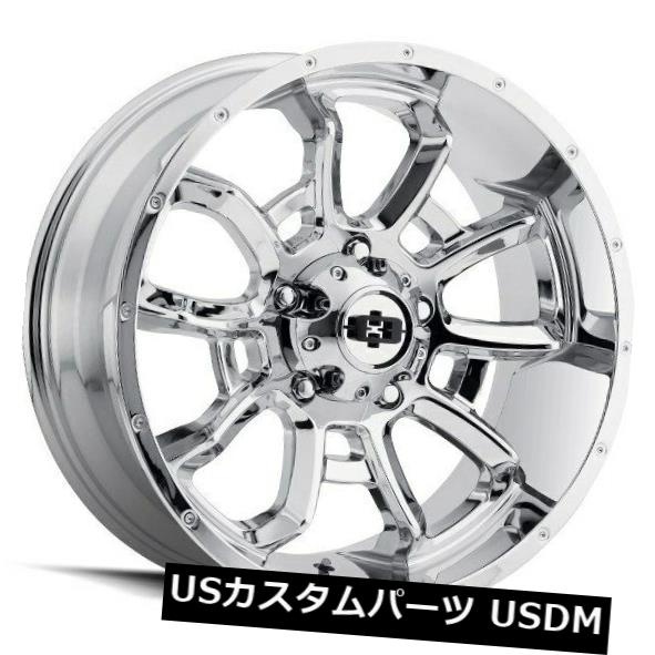 ホイール 4本セット 20X9 Vision 415 Bomb 8x165.1 ET12 Chromeホイール（4個セット）  20X9 Vの通販は