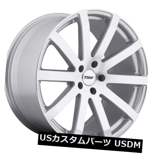 ホイール 4本セット 20x8.5 TSW Brooklands 5x114.3リム+40シルバーホイール（4個セット）  20x8.5 Tの通販は