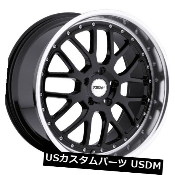 ホイール 4本セット 20x10 TSWバレンシア5x114.3リム+20ブラックホイール（4個セット）  20x10 TSW Valencの通販は 505,560円
