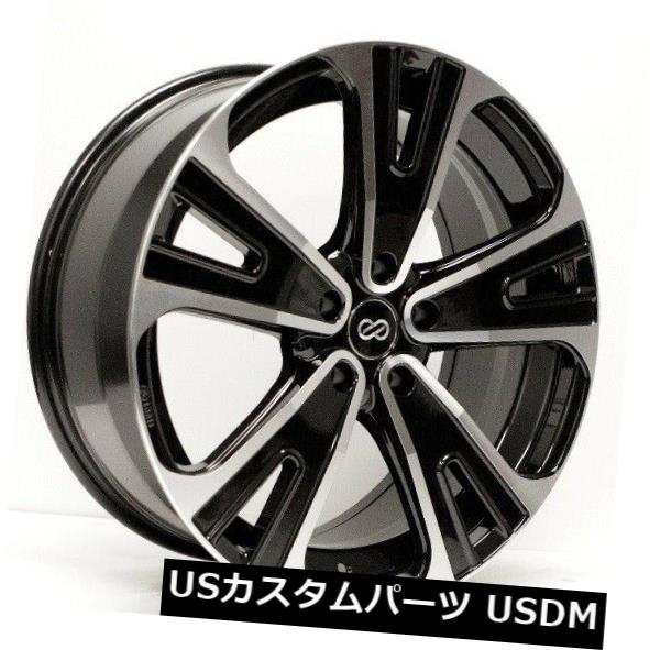 ホイール 4本セット 20x8.5 Enkei SVX 5x114.3 +40ブラックマシニングホイール（4個セット）  20x8.5 Enの通販は