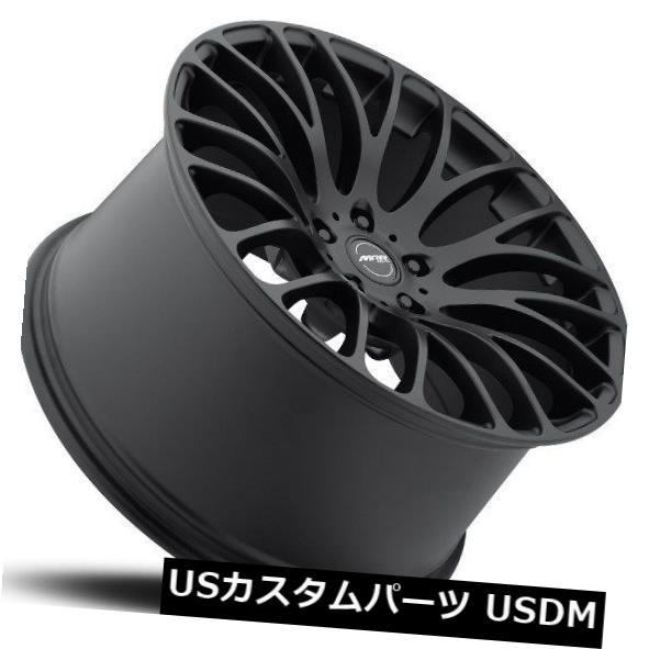 ホイール 4本セット 20x9 MRR HR6 5x108 +40マットブラックホイール（4）の新しいセット  20x9 MRR HR6 5の通販は 245,520円