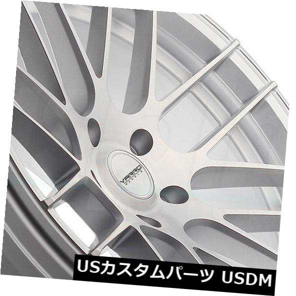 ホイール 4本セット 19X8.5 Varro VD08 5x114.3mm +25マットシルバーブラッシュドフェイスホイール（4個セット）｜au  PAY マーケット