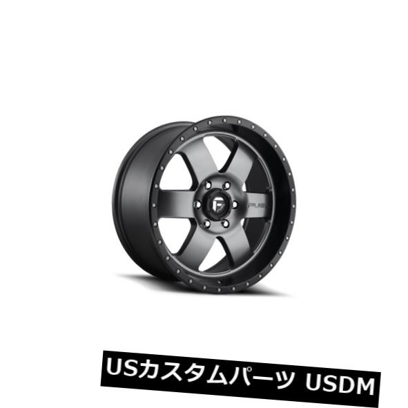 ホイール 4本セット 20x9燃料D619 Podium 6x139.7 ET19無煙炭リム（4個セット）  20x9 Fuel D619 の通販は 472,560円