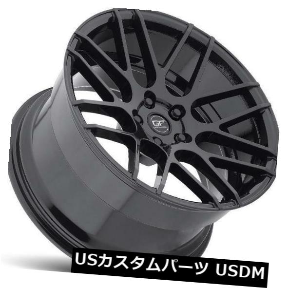 ホイール 4本セット 20x9 / 10.5 MRR GF7 5x120 +40ブラックホイールの新しいセット（4）  20x9/10.5 の通販は 228,096円