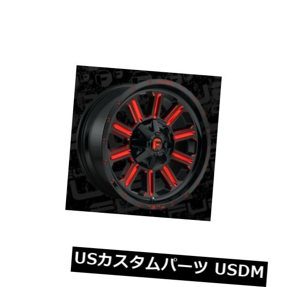 ホイール 4本セット 20x9 Fuel D621 Hardline 5x139.7 / 5x150 ET1 Black w / Candyの通販は