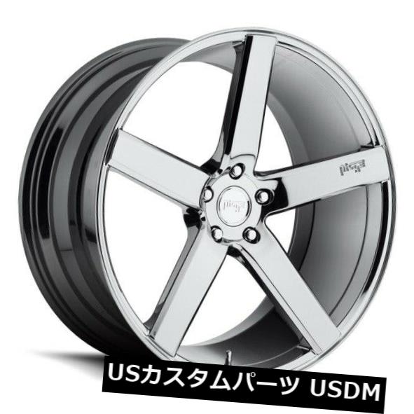 ホイール 4本セット 19x8.5 NICHE MILAN M132 5x4.5 +35クロームホイール（4個セット）  19x8.5 NI