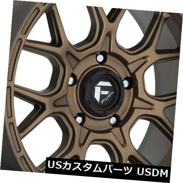 ホイール 4本セット 20x9 Fuel D671 Tech 5x150 ET20ブロンズホイール（4個セット）  20x9 Fuel D6の通販は