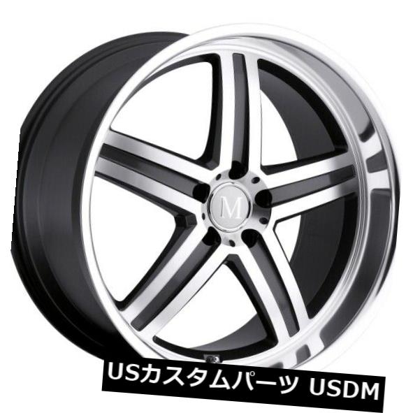 ホイール 4本セット 19x8.5 Mandrus Mannheim 5x112リム+25ガンメタルホイール（4個セット）  19x8.5 の通販は