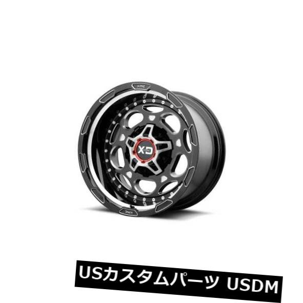 ホイール 4本セット 20x9 XD SERIES BY KMC Rims DEMODOG 8x165.1 ET18 Black Milleの通販は 246,180円