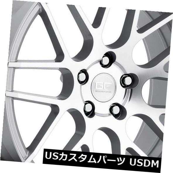 ホイール 4本セット Ground Force GF7 19x8.5 / 19x10.5 5x108シルバーホイール（4個セット）  Groの通販は 235,620円