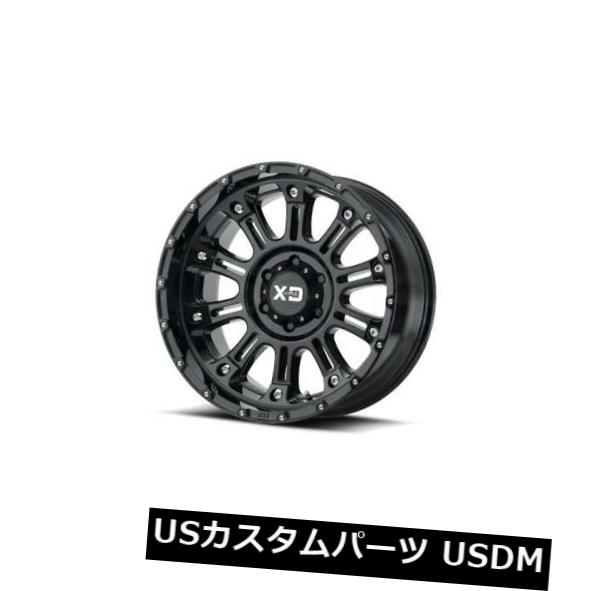 ホイール 4本セット KMCリム20x12 XDシリーズHOSS II 5x127 ET-44ブラックリム（4個セット）  20x12 XDの通販は